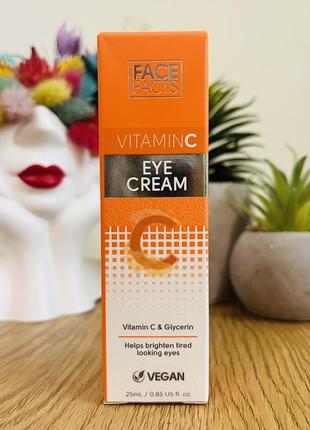 Оригинальный крем для кожи вокруг глаз с витамином с face facts vitamin c eye cream