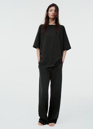 Oversize футболка zara, нова колекція
