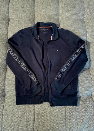 Кофта мастерка tommy hilfiger олімпійка синя оригінал