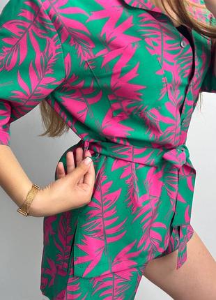 Костюм из штапеля