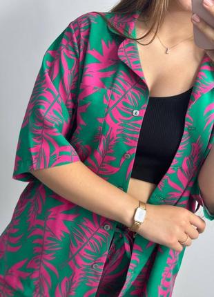 Костюм из штапеля