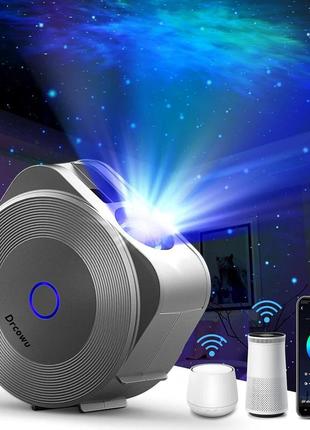 Светодиодный проектор starry sky drcowu, проектор ночного неба galaxy star для детей