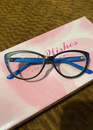 Окуляри з діоптріями od -2,0 os -1,5 кішечки очки кошечки для зрения для зору короткозорість