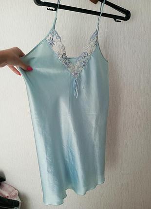 Ночная рубашка голубая