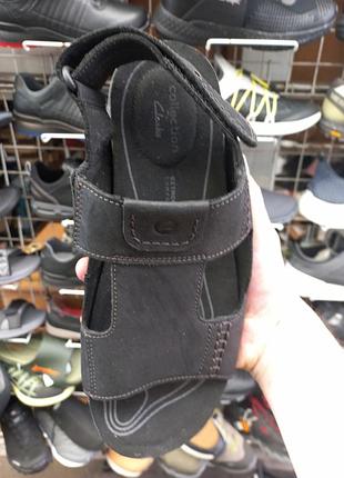 Шкіряні босоніжки clarks crestview bay 3
