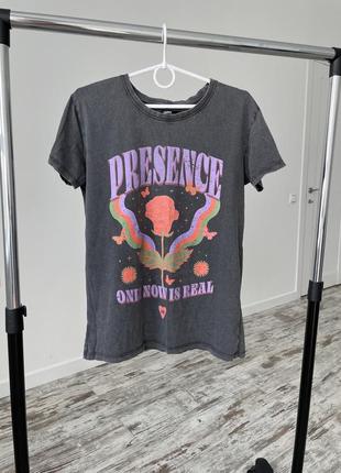 Футболка серая вареная