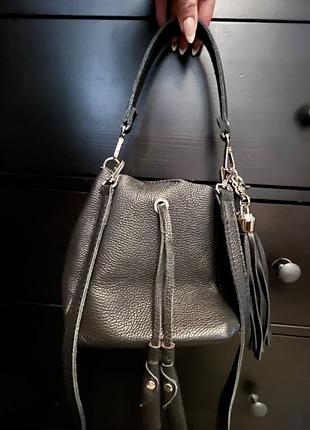 Сумочка sofia cardoni оригинал ,нат.кожа,новая.