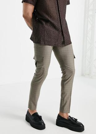 Смарт-штани карго asos design