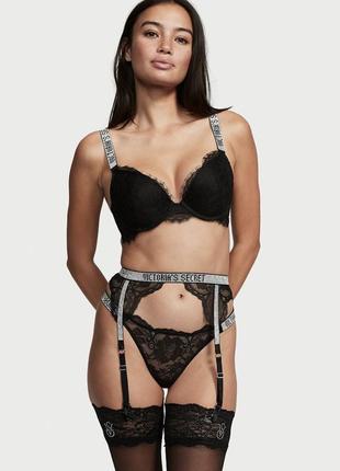 Пояс для панчох зі стразами victoria´s secret