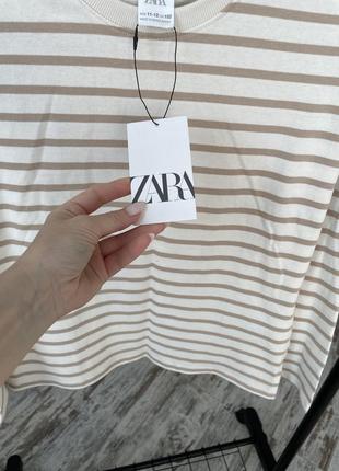 Кофта тельняжка zara3 фото