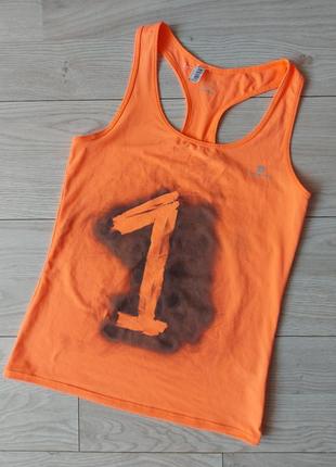 Майка для спорта decathlon кислотная