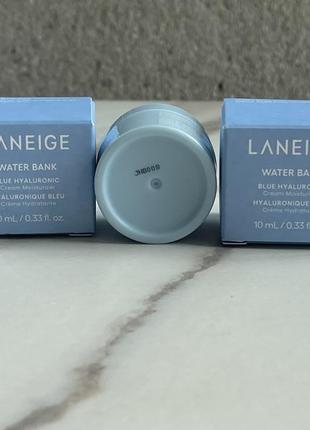 Увлажняющий крем с гиалуроновой кислотой laneige water bank blue hyaluronic cream2 фото