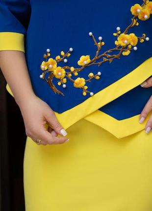 Костюм спідниця блузка7 фото