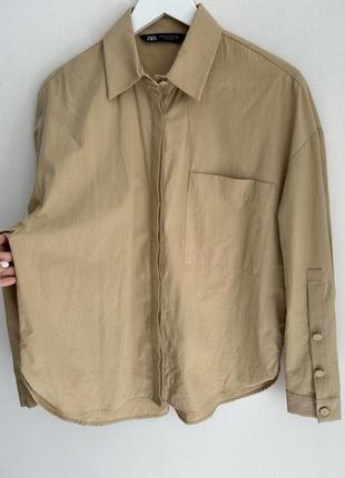 Zara зара сорочка блуза m l