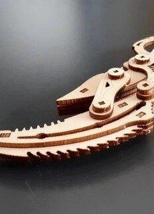 Кастет деревянный конструктор для детей