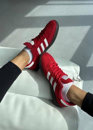 Женские кроссовки adidas Hoodie spezial red8 фото