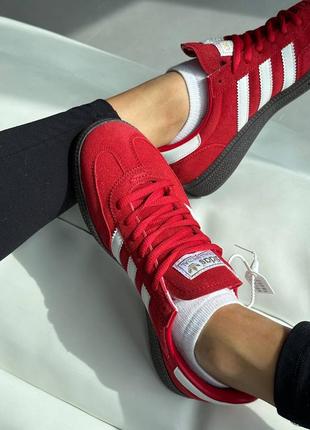 Женские кроссовки adidas Hoodie spezial red10 фото