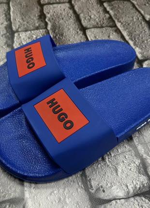 Шльопанці в стилі hugo boss