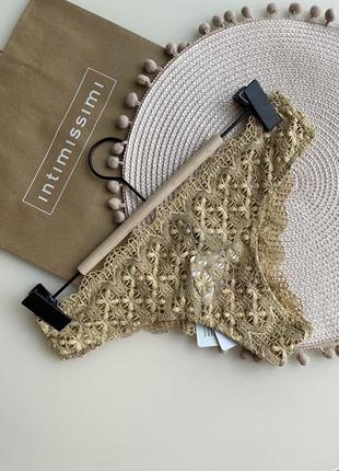 Трусики от итальянского бренда intimissimi castagno