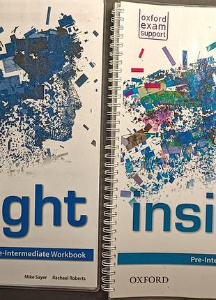 Комплект підручників insight pre-intermediate