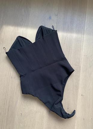 Zara корсетний топ