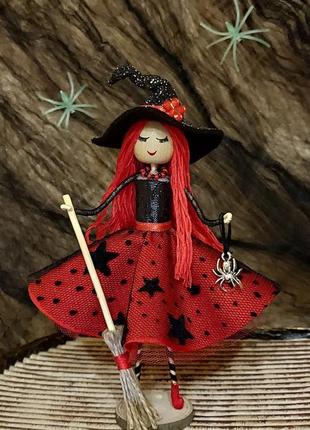 Кукла ручной работы "ведьмочка"