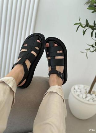 Босоніжки натуральна шкіра