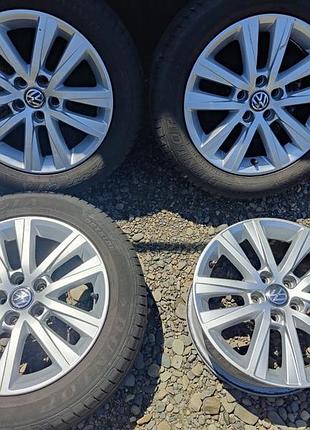 Диски 5.100 r15 6j et40 dia57.1 volkswagen polo/golf 4/skoda octavia tour/fabia