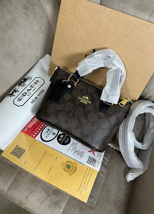 Женская сумка coach премиум качество