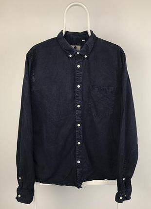 Рубашка с длинным рукавом состаренная nn07