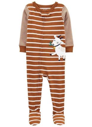 Бавовняний чоловічок сліп піжама carter’s картерс для хлопчика