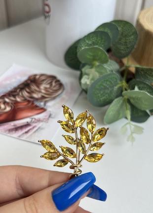 Брошка колоски пшениці брош