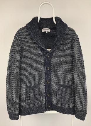 Плотный свитер кардиган hardy amies