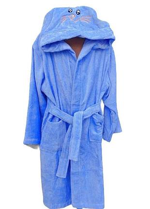 Халат 7-8 голубой alazar 17364
