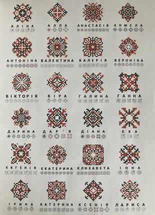 Именной кулон подвеска с закодированным именем вышитый кулон с именем подарок женщине8 фото