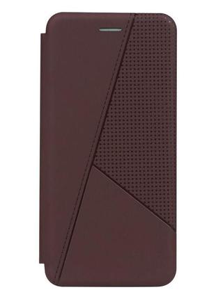 Чехол-книжка twist кожа realme c25y brown