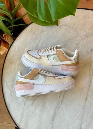 Жіночі кросівки nike air force 1 shadow spruce aura 36-38-39