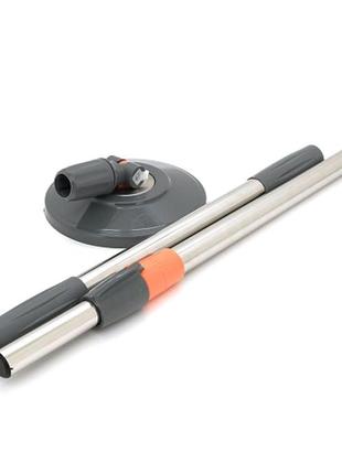 Комплект для уборки: ведро и швабра с автоматическим отжимом для мытья полов