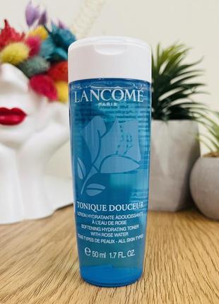 Оригинальный лосьон для лица увлажняющий, для всех типов кожи lancome tonique douceur