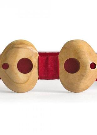 Галстук-бабочка gofin wood 11х5 см деревяный cl0083092