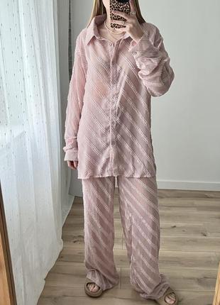Шифоновый костюм plt3 фото