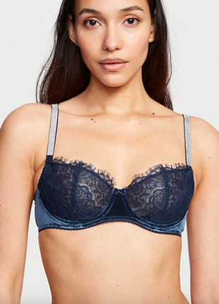 Бюстгальтер бра балконет стрази victorias secret