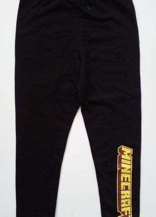 Штаны спортивные на байке minecraft. сток без бирки.