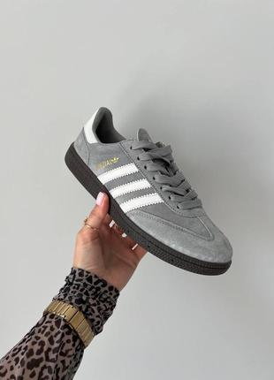 Кеды женские adidas spezial grey white