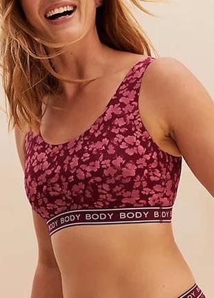 44-46р. нежный бюст топ без косточек m&s flexifit body™