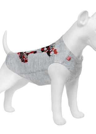 Майка для собак waudog clothes, рисунок "харли квинн", m45, b 64-70 см, с 35-40 см