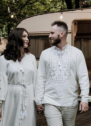 Вишиванка чоловіча льон motyv