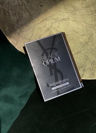 Тестер парфуму yves saint tela black opium