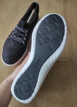 Фирменные женские кроссовки clarks, р.38.