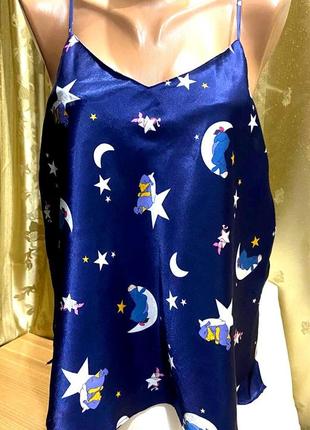 Піжамна атласна  майка, пеньюар-  "disney" від бренду / la senza / канада.